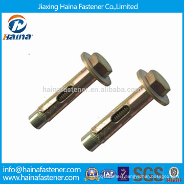 Color Zinc Plated Dyna Anchor Bolt